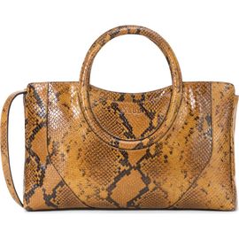 STAUD STAUD Mini Maude Snake Embossed Leather Satchel 