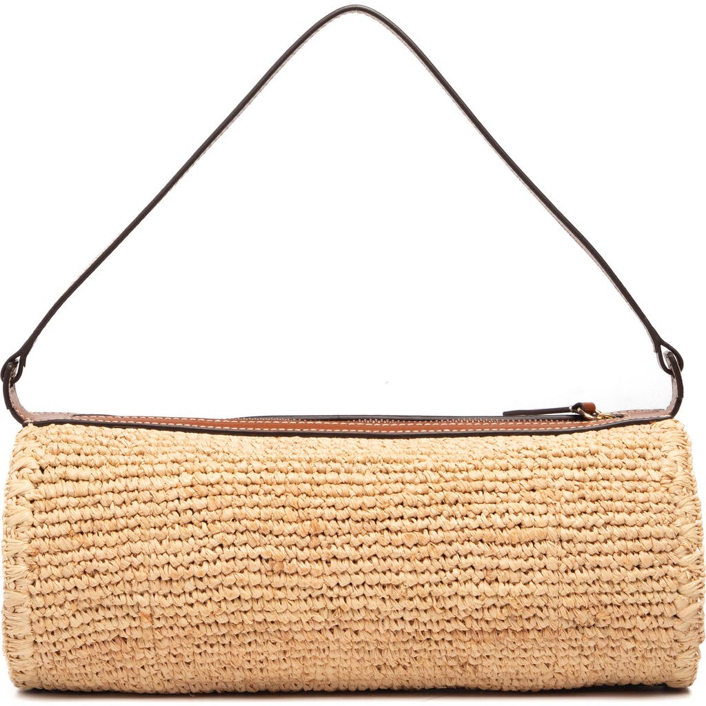 STAUD STAUD Mini Taru Raffia Shoulder Bag