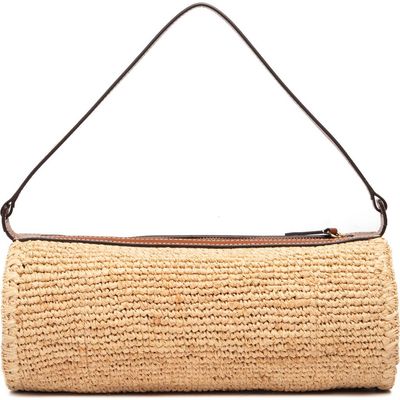 STAUD STAUD Mini Taru Raffia Shoulder Bag