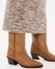 STAUD STAUD Monty Leather Boots Cashew Distressed - 3