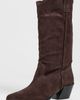 STAUD STAUD Monty Suede Boots Espresso - 2