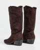 STAUD STAUD Monty Suede Boots Espresso - 4