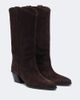Staud Staud Monty suede knee-high boots - 1