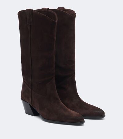 Staud Staud Monty suede knee-high boots
