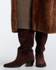 Staud Staud Monty suede knee-high boots - 3