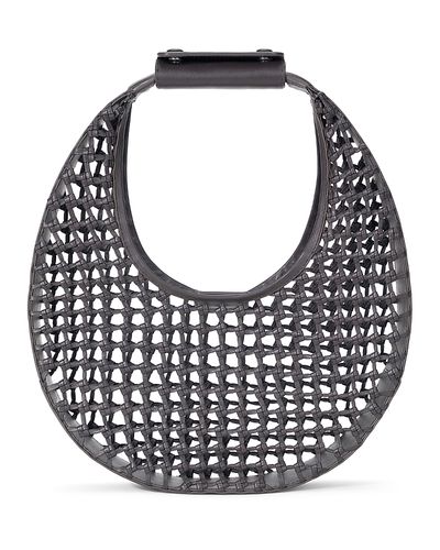 Staud Staud Moon Hand Knotted Leather Tote