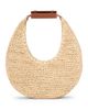 Staud Staud Moon Raffia Tote Bag - 1