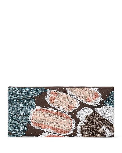 Staud Staud Muse Beaded Clutch