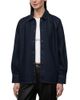 Staud Staud Myles Denim Shirt Jacket - 1