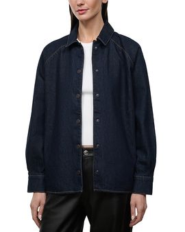 Staud Staud Myles Denim Shirt Jacket