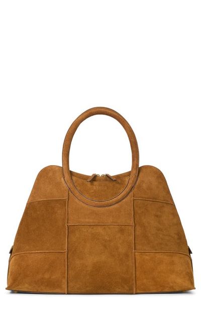 STAUD STAUD Naomi Suede Satchel