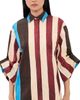STAUD STAUD Nico Mini Dress Caffe Stripe - 1