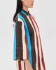 STAUD STAUD Nico Mini Dress Caffe Stripe - 4