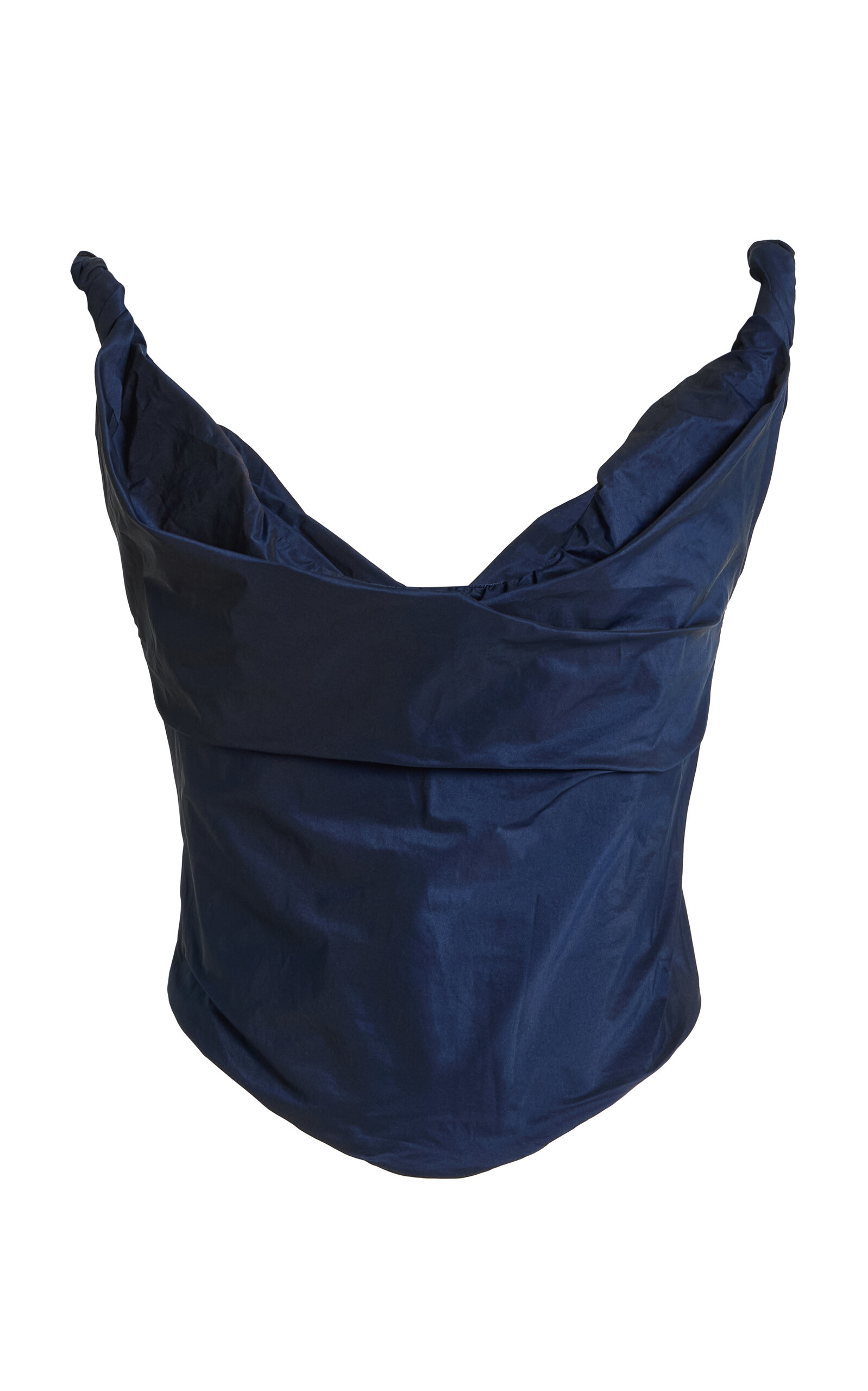 STAUD STAUD Olivia Taffeta Corset Top