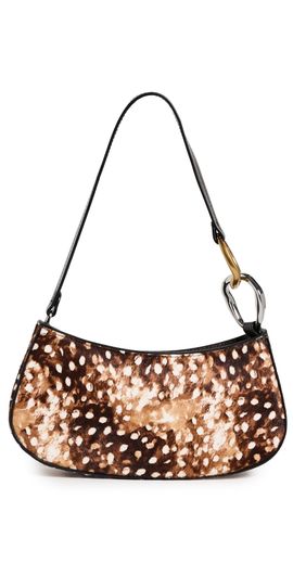 STAUD STAUD OLLIE BAG FAWN HAIRCALF One
