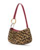 Staud Staud Ollie Cheetah Print Calf Hair Shoulder Bag - 3