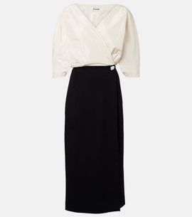 Staud Staud Orion wrap dress