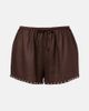 Staud Staud Paddle embellished linen shorts - 1
