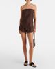 Staud Staud Paddle embellished linen shorts - 2