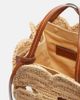Staud Staud Palm leather-trimmed raffia top-handle bag - 3