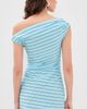STAUD STAUD Phare Mini Dress Sunday Stripe - 3