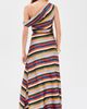 STAUD STAUD Phare Silk Maxi Dress Artist Stripe - 4