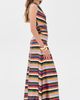 STAUD STAUD Phare Silk Maxi Dress Artist Stripe - 5