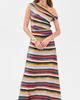 STAUD STAUD Phare Silk Maxi Dress Artist Stripe - 6