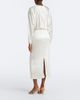 Staud Staud Phoebe draped silk-blend midi dress - 6