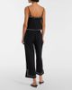 Staud Staud Piha linen-blend flared pants - 3