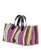 Staud Staud Port Striped East/West Canvas Tote - 3