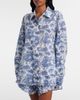 Staud Staud Printed cotton voile shirt - 6