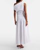 Staud Staud Procida cotton poplin maxi skirt - 3