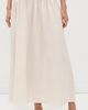 STAUD STAUD Procida Linen Skirt Natural - 2