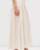 STAUD STAUD Procida Linen Skirt Natural - 4
