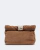 Staud Staud Puff Small suede clutch - 1