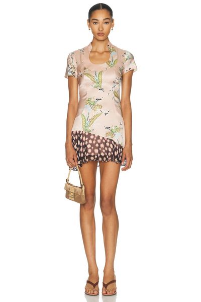 Staud Staud Rae Silk Dress