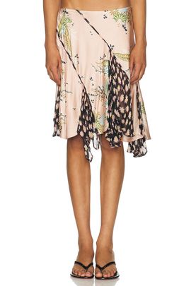Staud Staud Reannah Silk Skirt