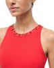 Staud Staud Reina Beaded Trim Top - 4