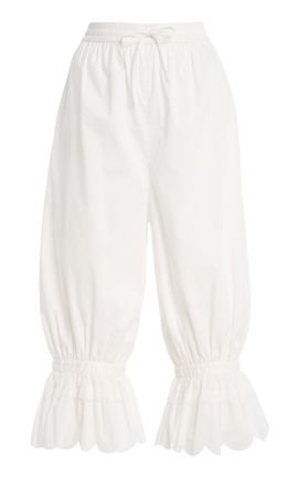 STAUD STAUD Renzo Cropped Cotton Pants