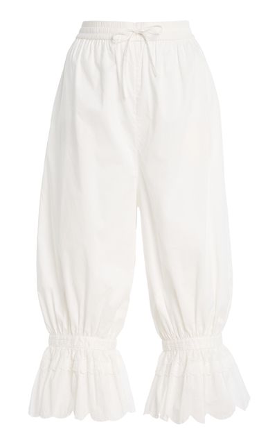 STAUD STAUD Renzo Cropped Cotton Pants