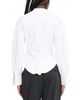 Staud Staud Rhys Flared Hem Blouse - 3