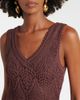 Staud Staud Roan open-knit midi dress - 3