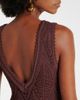 Staud Staud Roan open-knit midi dress - 5