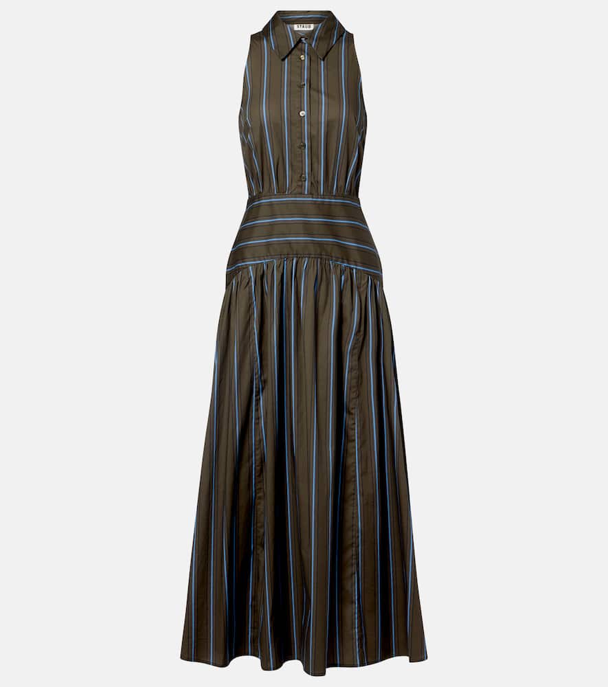 white christmas dresses STAUD, Wylie Maxi Dress in Black, Size 8 main image 0