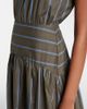 Staud Staud Romy striped cotton midi dress - 6