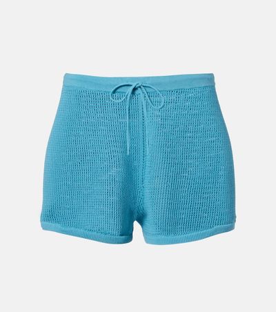 Staud Staud Samara cotton shorts