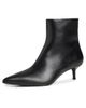 STAUD STAUD Sebastian Kitten Heel Ankle Boots Black - 1