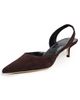 STAUD STAUD Sebastian Slingback Heels Espresso - 1