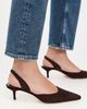 STAUD STAUD Sebastian Slingback Heels Espresso - 3